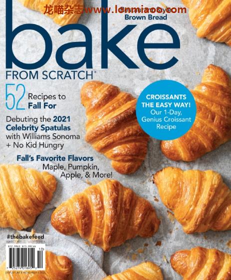 [美国版]Bake from Scratch 面包甜品烘焙 PDF电子杂志 2021年9-10月刊